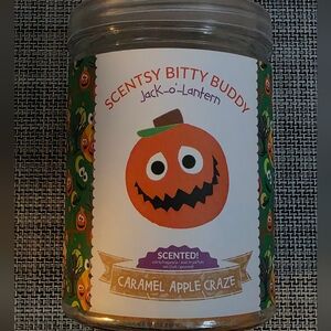 New! Scentsy Jack-o'-Lantern Bitty Buddy